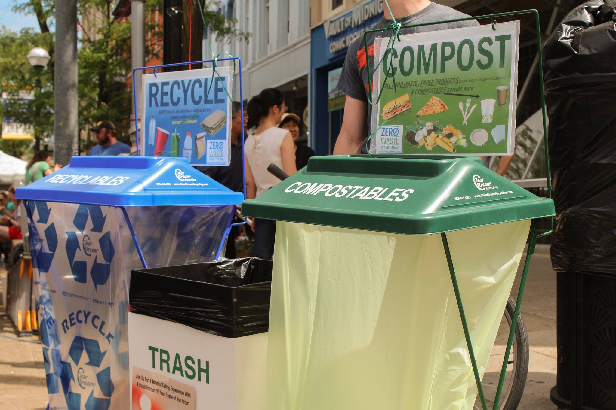 Zero Waste Washtenaw: Working with Community Events to Divert 6.4 Tons of Waste Since 2015