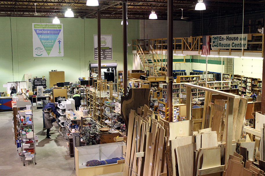 The Recycle Ann Arbor Reuse Center has closed. 