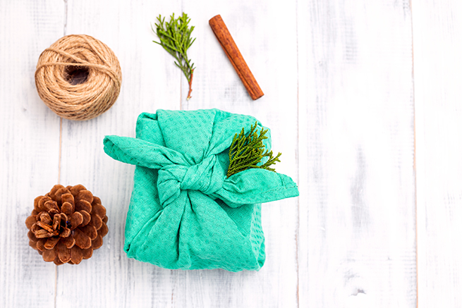 Why reusable cloth could consign Christmas gift wrap to the bin